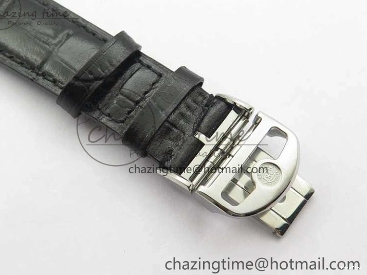 MIROTIME 0421 Elegant Portuguese IW371615 ZF 1:1 Best Edition SS Green Dial on Black Leather Strap A96355 V 7081